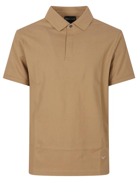 26FW 엠포리오 아르마니 폴로 티셔츠 EM007039AF10762F6245 Brown