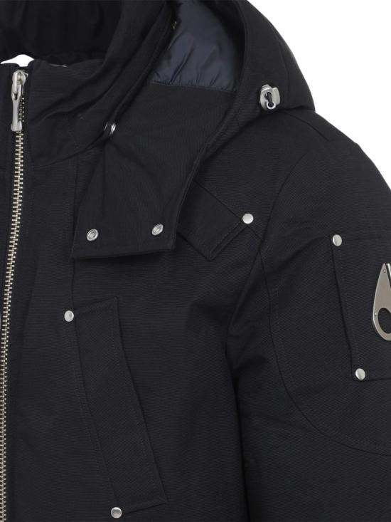 26FW 무스너클 오리지널 벨라스틱 네오시어 봄버 자켓 M35MB000S Black - MOOSE KNUCKLES