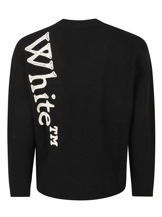 26FW 오프화이트 니트웨어 44MHE213F26K001001 Black - OFF WHITE