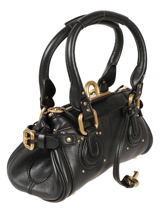 26FW 끌로에 스몰 그레인드 레더 패딩턴 백 CH26SS805P75001 Black - CHLOE