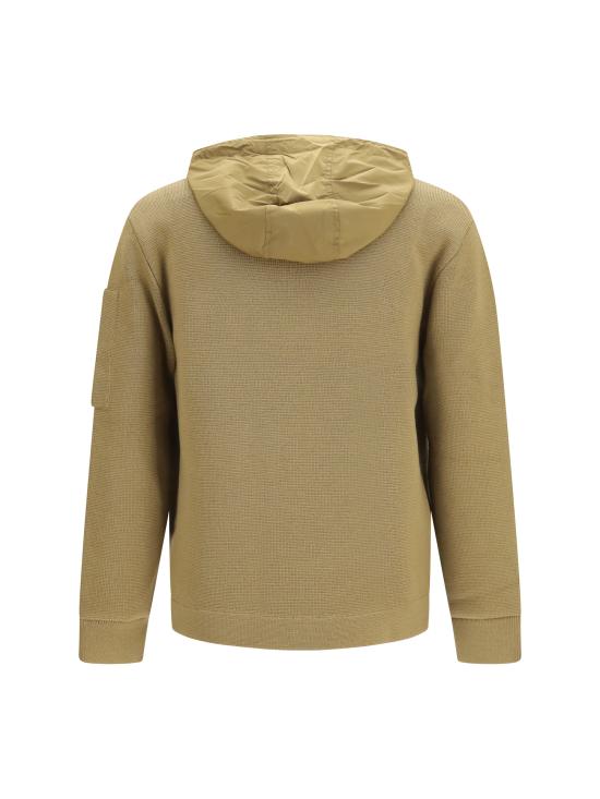 26FW 씨피 컴퍼니 스웨터 21CMKN013A006390M 340 BEIGE - C.P. COMPANY