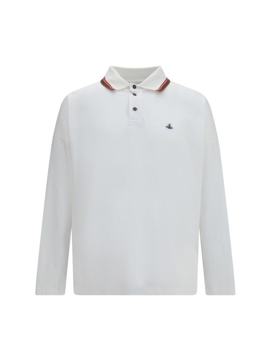 26FW 비비안웨스트우드 폴로 티셔츠 2H010010J00AU A401 WHITE