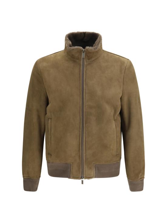 26FW 살바토레 산토로 무스탕 51625U ARMY BROWN