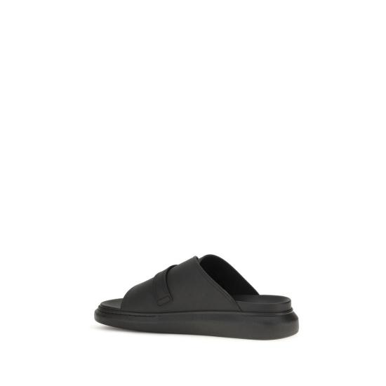 26FW 알렉산더 맥퀸 샌들 AL874829W4Z901000BB BLACK - ALEXANDER MCQUEEN