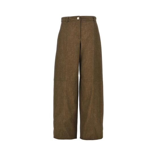 26FW 핑코 숏팬츠 107710A3MD Brown