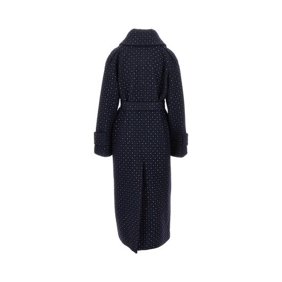 26FW 핑코 코트 107794A30W Blue - PINKO