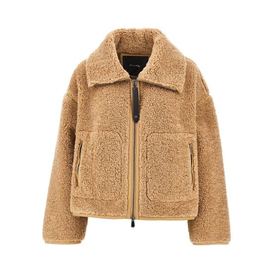 26FW 핑코 무스탕 107167A3FJ Beige