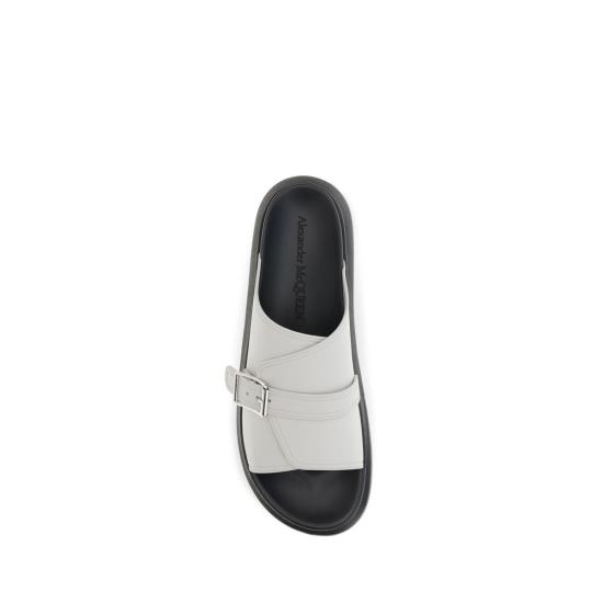 26FW 알렉산더 맥퀸 샌들 AL874829W4Z901401BB GRAY - ALEXANDER MCQUEEN