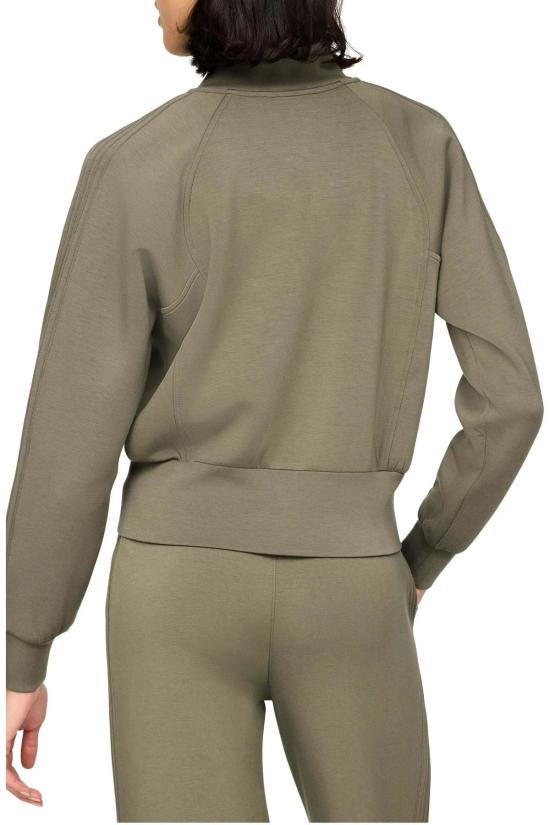  스팽스 봄버 자켓 Spanx Ae Pintuck 트랙 재킷 허브 - SPANX