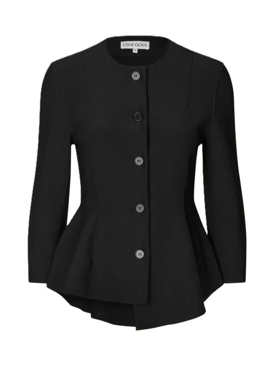 26FW 스티네 고야 수트 자켓 SGAW26T2752525BLACK