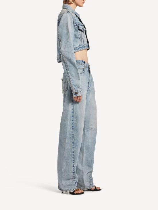 26FW 발렌시아가 데님 자켓 A001O8 TBP484020 DENIM BLUE - BALENCIAGA