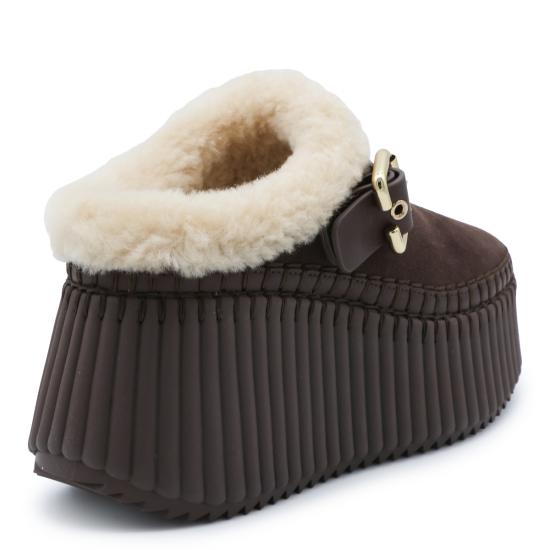 26FW 끌로에 스니커즈 CH25W13CTX 28X SHARP BROWN - CHLOE
