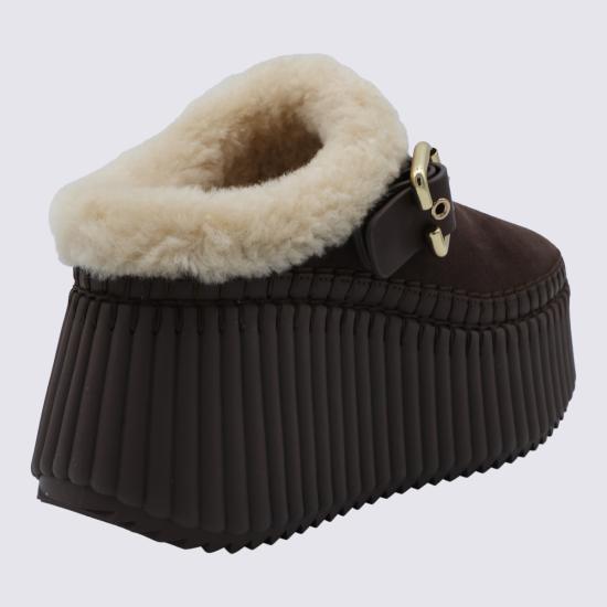 26FW 끌로에 스니커즈 CH25W13CTX 28X SHARP BROWN - CHLOE