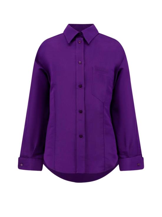 26FW 발렌시아가 블라우스 872318 TUP195210 VIOLET
