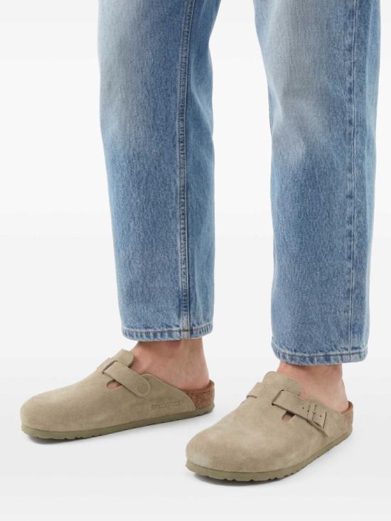 26FW 버켄스탁 보스톤 클로그 뮬 1025844 KHAKI BEIGE - BIRKENSTOCK