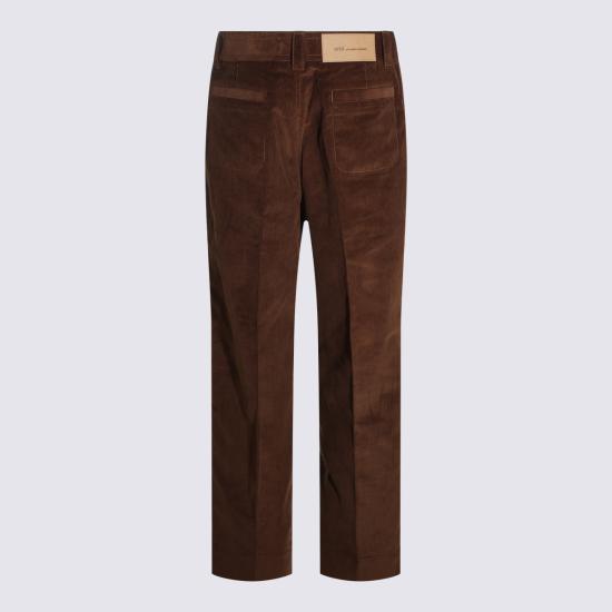 26FW 아미 스트레이트 팬츠 HTR923 CO00892221 BROWN - AMI
