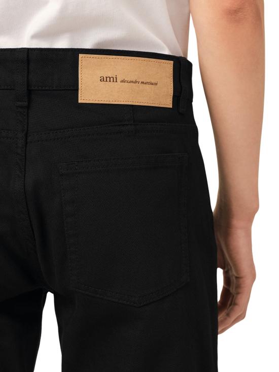 26FW 아미 클래식 핏 데님 팬츠 HTR001 DE0131001 Black - AMI