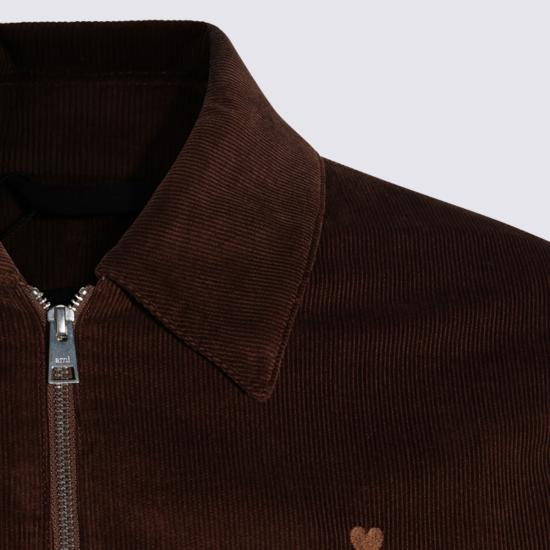 26FW 아미 자켓 HJK830 CO00892221 BROWN - AMI