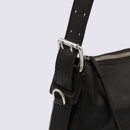 26FW 르메르 벨티드 레더 바게트백 BG0167 LL0108BR490 DARK CHOCOLATE - LEMAIRE