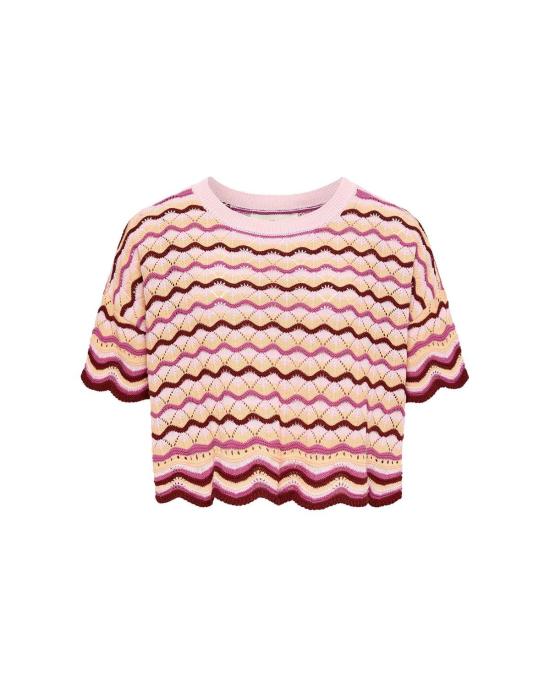  엘스페이스 반팔 티셔츠 SUNSW25 PINK - L SPACE