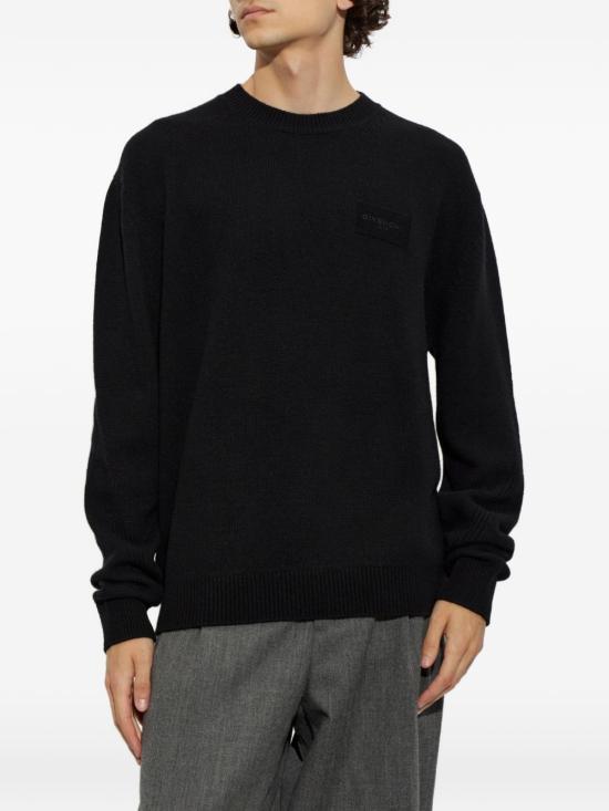 26FW 지방시 스웨터 BM90X84YRM 001 BLACK - GIVENCHY