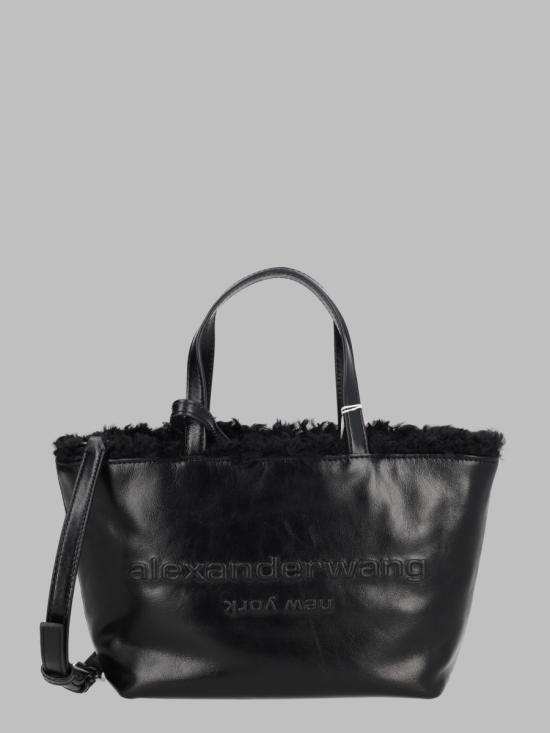 26FW 알렉산더 왕 토트백 20426T22L 001 BLACK