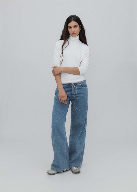  스틸히어 데님 팬츠 스틸 히어 쿨 진 클래식 블루