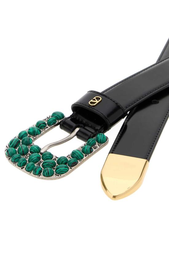 26FW 발렌티노 가라바니 벨트 9W2T0SQ2CXZ Q95 BLACK - VALENTINO GARAVANI