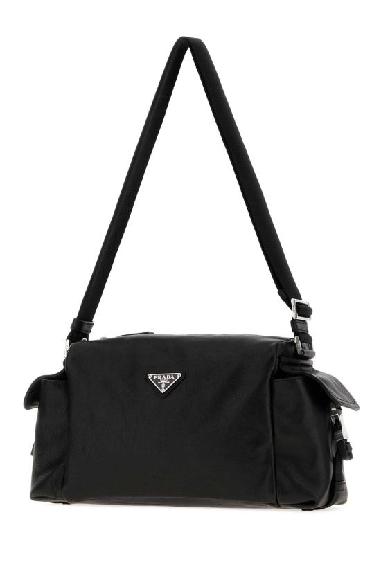 26FW 프라다 익스플로어 리나일론 앤 레더 백 2VH2062HE8 F0002 Black - PRADA