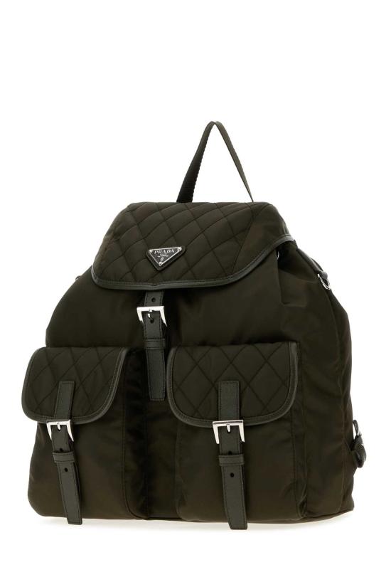 26FW 프라다 미디엄 리나일론 백팩 1BZ811VOTN2ZSI F05VI Green - PRADA