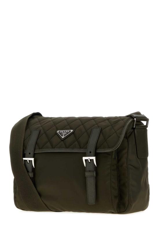 26FW 프라다 삼각로고 리나일론 메신저백 1BD953VD1N2ZSI F05VI Green - PRADA