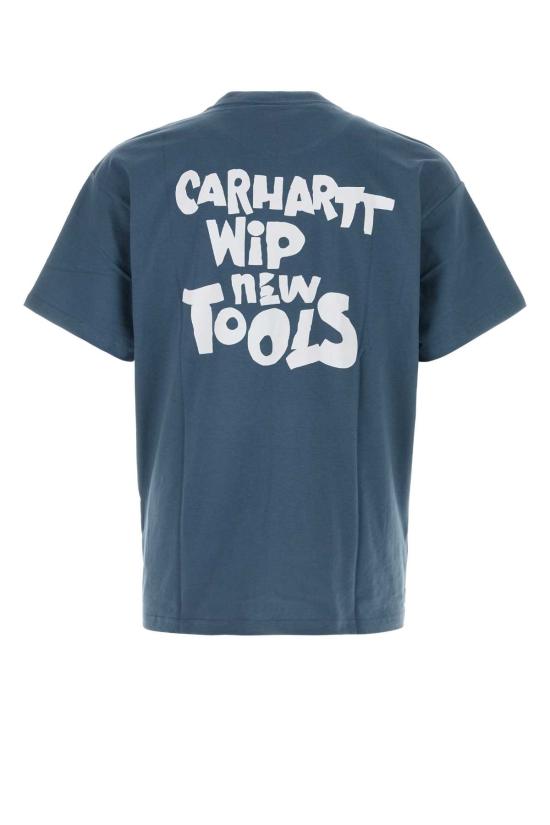 26FW 칼하트 WIP 반팔 티셔츠 I037221 0ENXX BLUE - CARHARTT WIP
