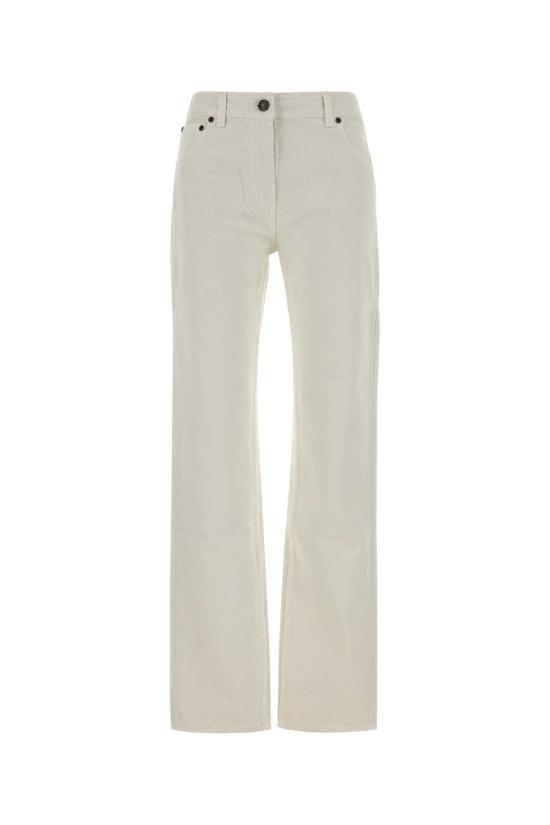 26FW 마그다뷰트림 데님 팬츠 135926 CREAM White