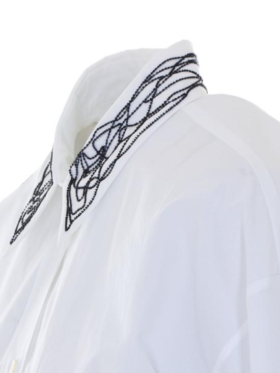 26FW 파비아나 필리피 탑 CAD216F416M269VR1 White - FABIANA FILIPPI