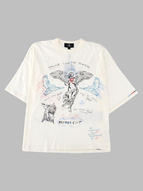 26FW 리프레젠트 탑 MLM100999 31 WHITE