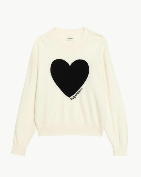  자딕앤볼테르 스웨터 Zadig & Voltaire Soulo  에크루