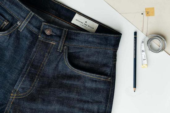  Imogene + Willie 데님 팬츠 이모진 + 윌리 윌리 리지드 JP 팬츠 - OTHER BRANDS