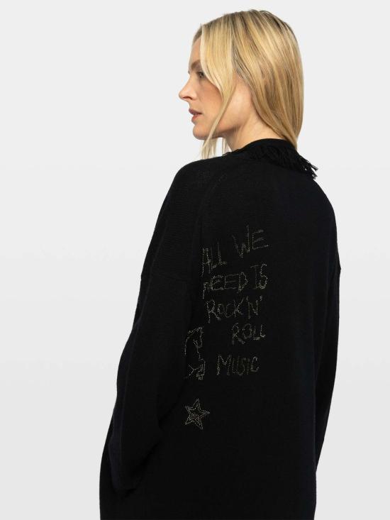  자딕앤볼테르 코트 Zadig & Voltaire 카미  블랙 - ZADIG & VOLTAIRE