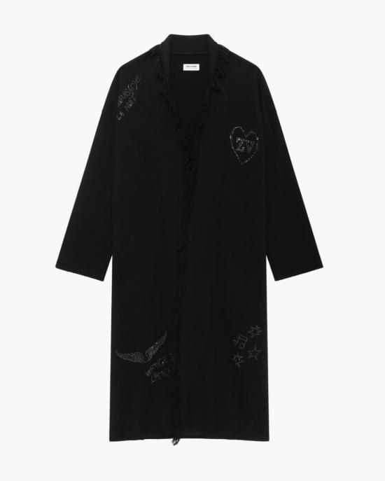  자딕앤볼테르 코트 Zadig & Voltaire 카미  블랙