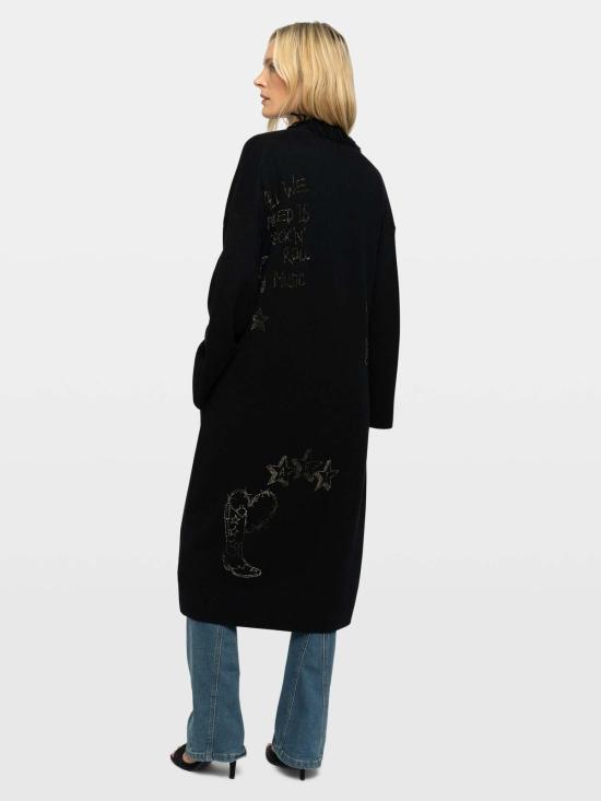  자딕앤볼테르 코트 Zadig & Voltaire 카미  블랙 - ZADIG & VOLTAIRE
