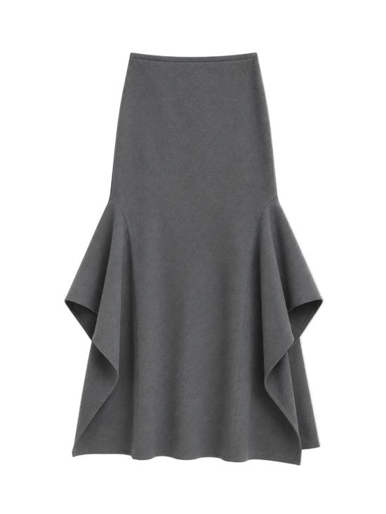  티비 롱 스커트 F226LC5392 GRAY