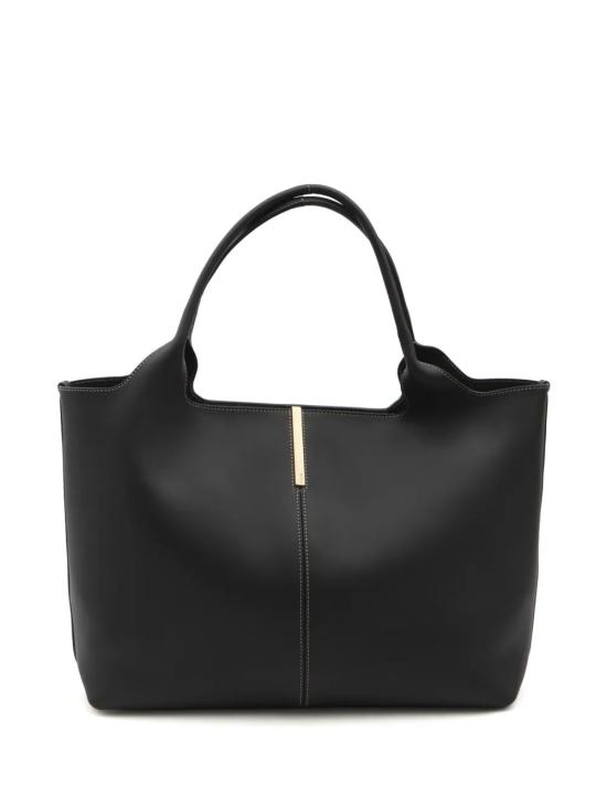26FW 토즈 미디움 스몰 쇼퍼백 XBWEBRA0250UBLB999 Black