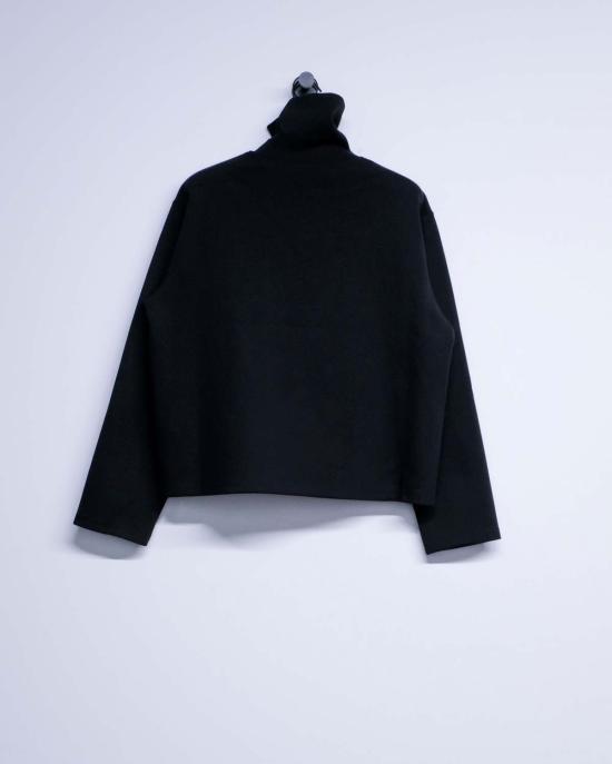  LII 터틀넥 Lii 코튼 블렌드 에어 레이어 저지  탑 - OTHER BRANDS