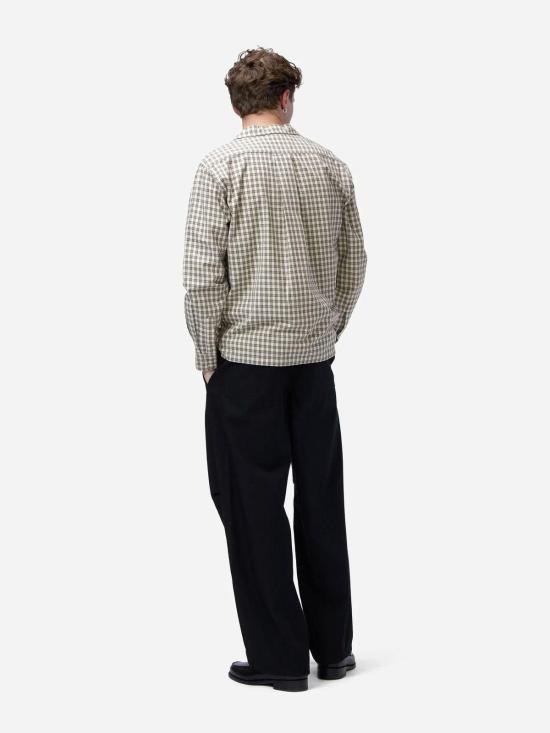  쓰리식스틴 셔츠 3 식스틴 오픈 칼라  에크루 - 3SIXTEEN