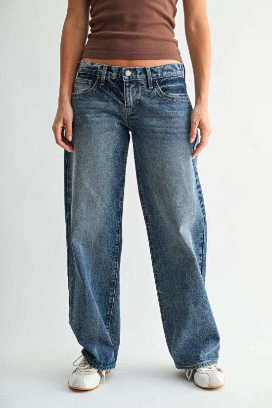  저스트 블랙 데님 데님 팬츠 BP550N BLUE - JUST BLACK DENIM