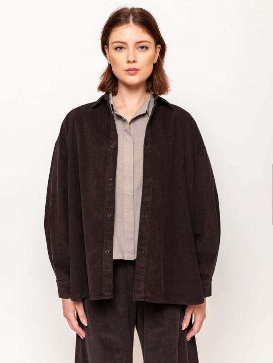  라보아트 블라우스 Labo.Art Camicia Tina 니들코드 탑 - LABO.ART