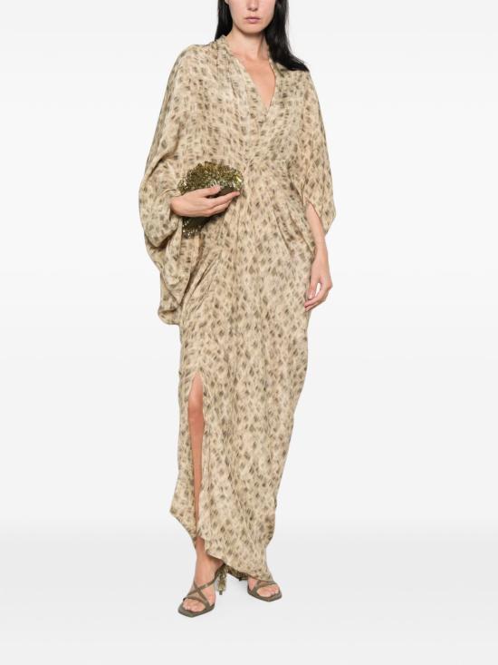 26FW 코타나 롱 원피스 A3595 CROMAPRINT BROWN - CORTANA