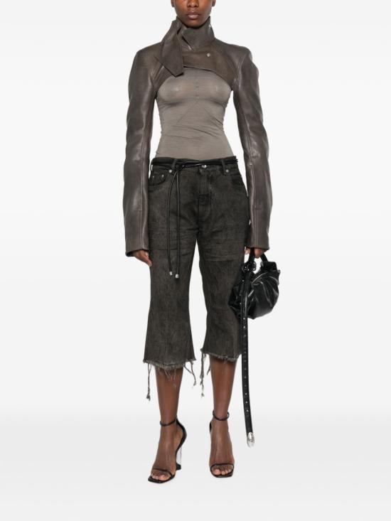 26FW 릭 오웬스 숏팬츠 RO02F5396 DRK34 GREY - RICK OWENS