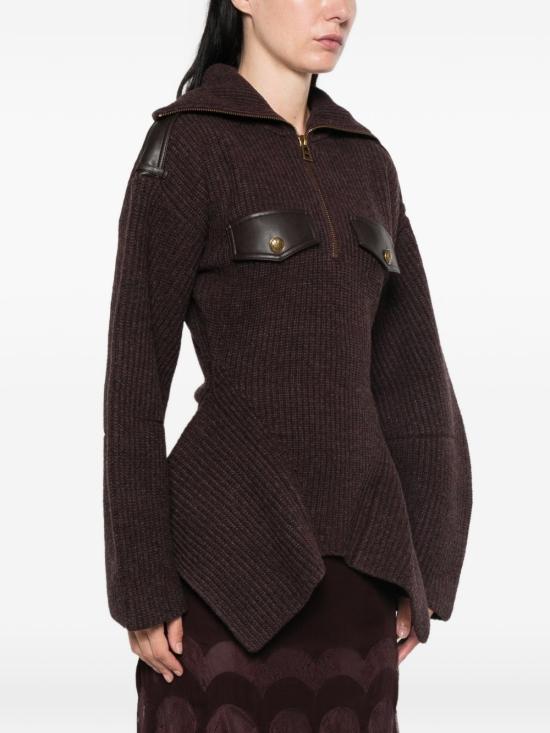 26FW 짐머만 가디건 9557TF261 CHO BROWN - ZIMMERMANN