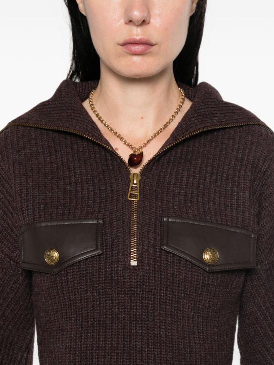 26FW 짐머만 가디건 9557TF261 CHO BROWN - ZIMMERMANN